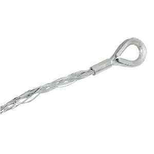 Cable Suspension grip, steel, 1 lateral eye, 8-10 mm