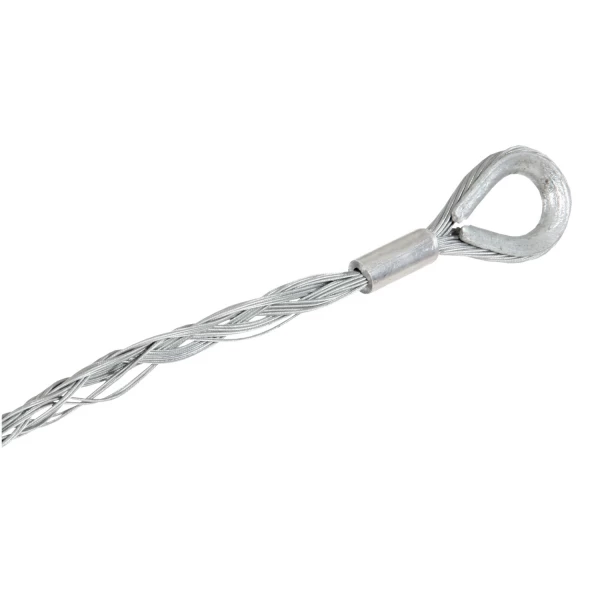 Cable Suspension grip, steel, 1 lateral eye, 8-10 mm