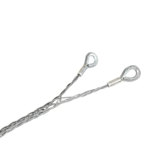 Cable Suspension grip, steel, 2 eyes, 8-10 mm