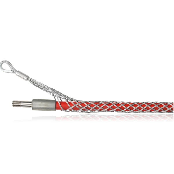 Hose protection grip, steel, 1 lateral eye