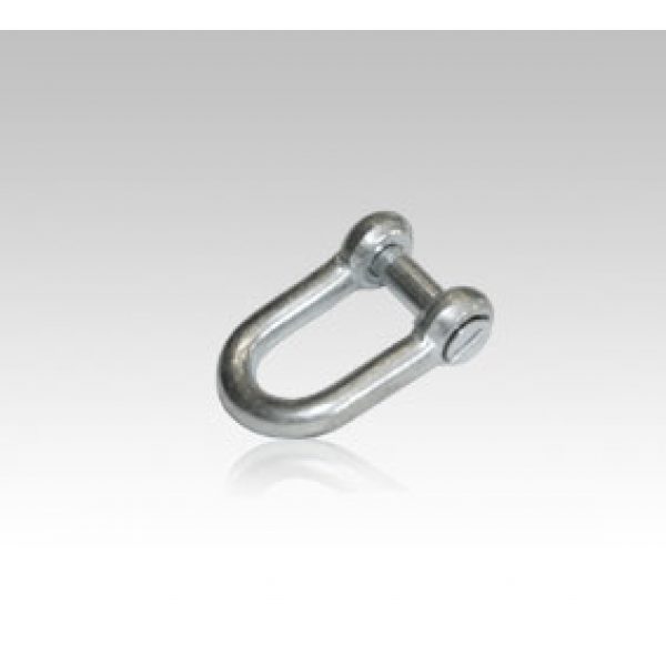 Shackle with smooth bolt, shape B