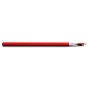 Brannalarmkabel  2x1/1 MM2 500M Revolvert-Skjerm-Halogenfri RØD 